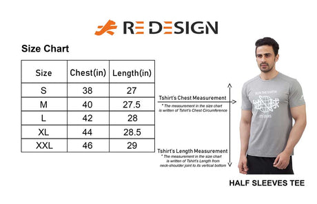 ReDesign Breathe Series Run The Earth T-shirt | Men | KIBI Sports ReDesign