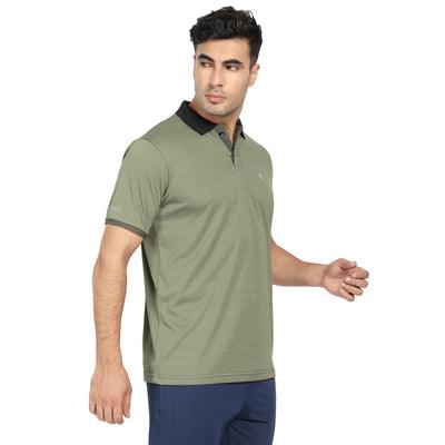Kronos AIR Performance Polo | Men's | Olive | KIBI Sports - KIBI SPORTS