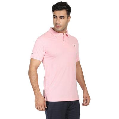 Kronos Cotton Polo All Seasons | Men's | Dapper Pink | KIBI Sports - KIBI SPORTS