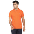 Kronos Cotton Polo All Seasons | Men's | Tangerine | KIBI Sports - KIBI SPORTS