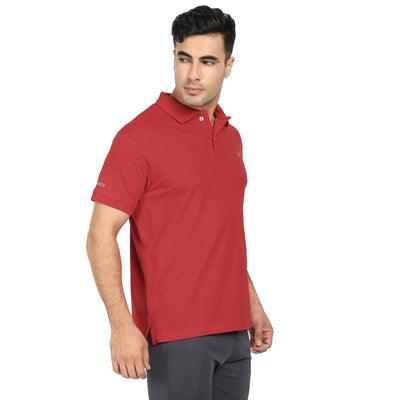 Kronos Cotton Polo All Seasons | Men's | Ferrari Red | KIBI Sports - KIBI SPORTS