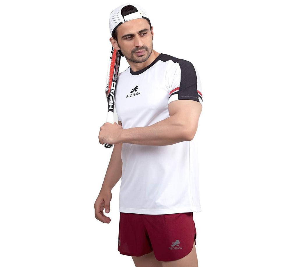 ReDesign Half Sleeves Sports T-shirt | Men | KIBI Sports - KIBI SPORTS