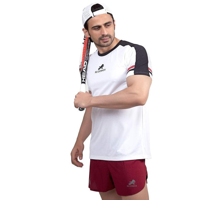 ReDesign Half Sleeves Sports T-shirt | Men | KIBI Sports - KIBI SPORTS