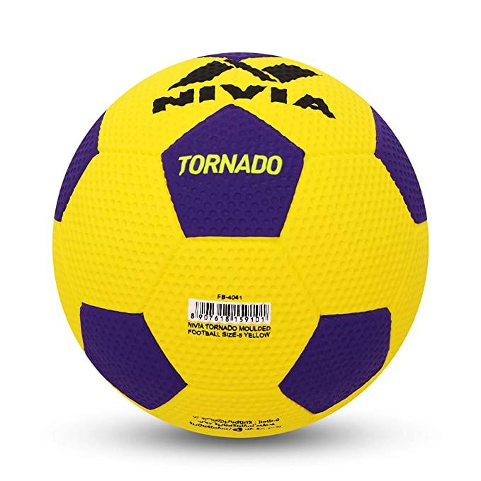 Nivia Tornado Yellow Football | KIBI Sports - KIBI SPORTS