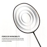 Li-Ning Wind Lite Stealth Carbon Fibre Strung Badminton Racket with Free Full Cover (Powered By Windstorm) | KIBI Sports Li-Ning