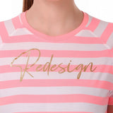 ReDesign Cotton Stripes T-shirt | Women | KIBI Sports - KIBI SPORTS