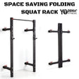 Yoddha FOLDABLE SQUAT STAND – WALL MOUNTED  | KIBI Sports KIBI Sports