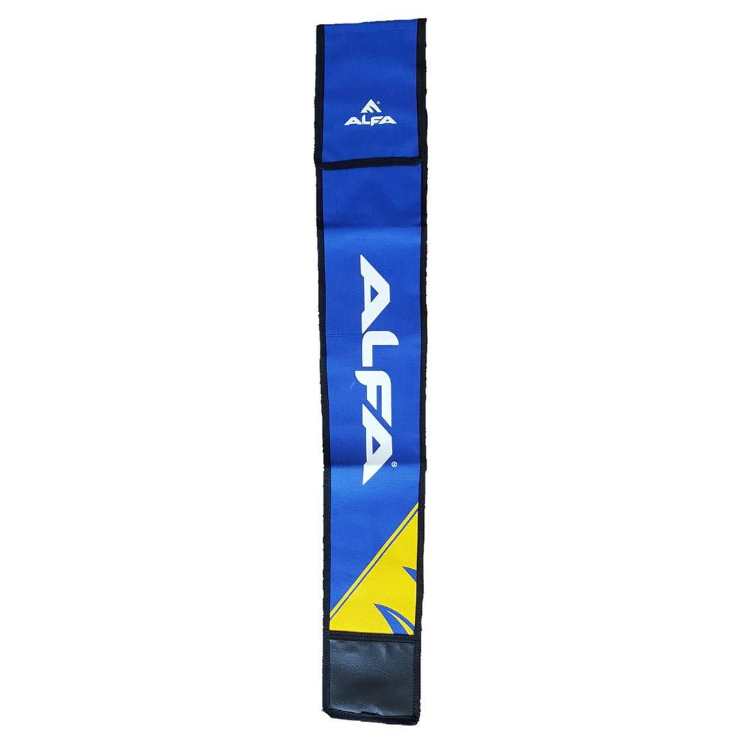 A L F A Composite Ax1 Hockey Stick with Stick Bag, Glass Fibre, Carbon and Kevlar (Grey)| KIBI Sports - KIBI SPORTS