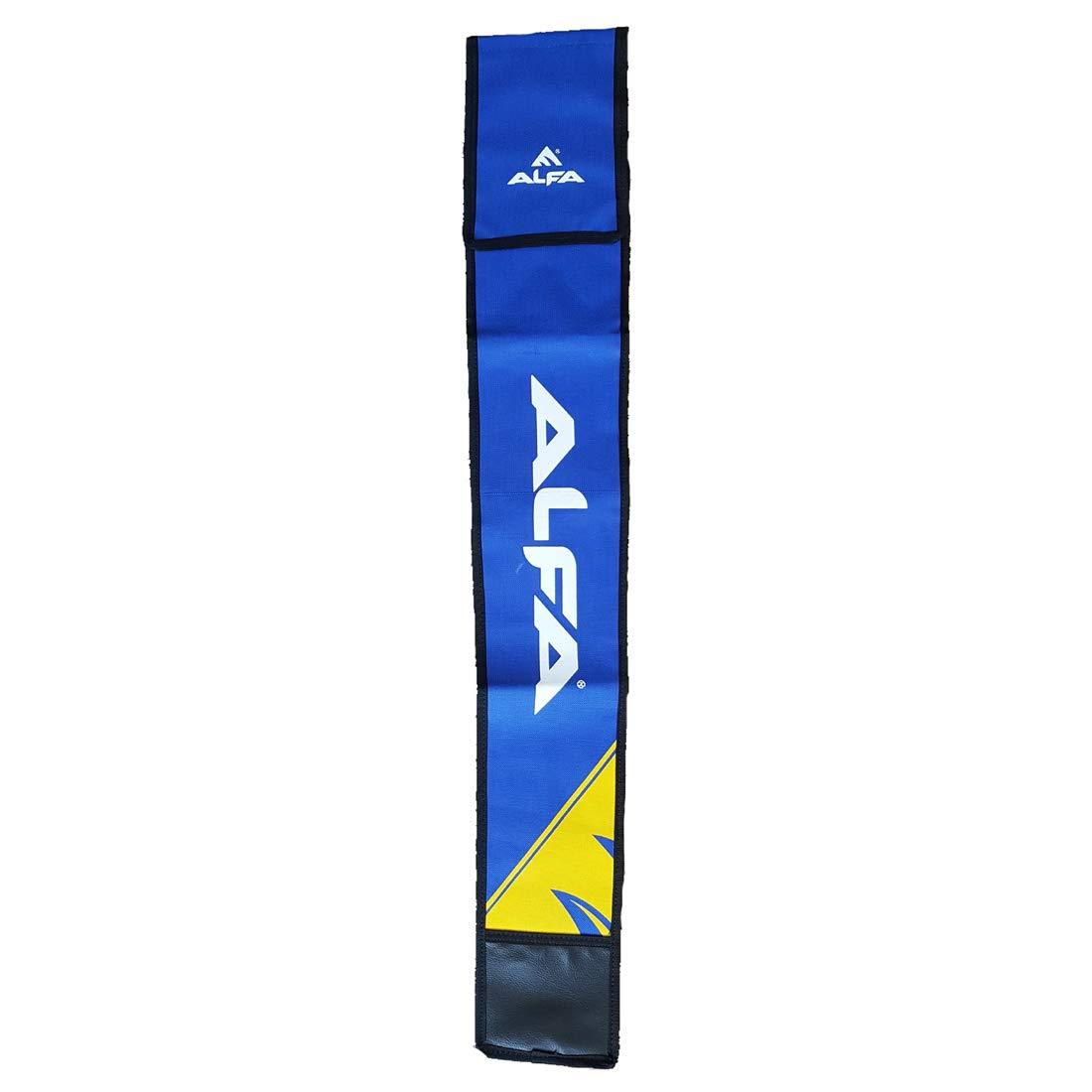 A L F A Composite Ax1 Hockey Stick with Stick Bag, Glass Fibre, Carbon and Kevlar (Grey)| KIBI Sports - KIBI SPORTS