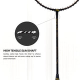 Li-Ning Wind Lite Stealth Carbon Fibre Strung Badminton Racket with Free Full Cover (Powered By Windstorm) | KIBI Sports Li-Ning