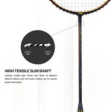 Li-Ning Wind Lite Stealth Carbon Fibre Strung Badminton Racket with Free Full Cover (Powered By Windstorm) | KIBI Sports Li-Ning