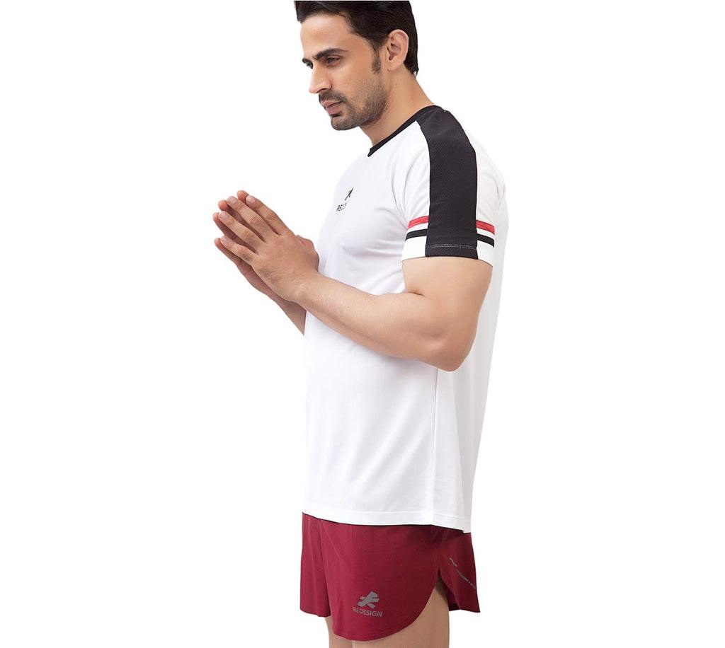 ReDesign Half Sleeves Sports T-shirt | Men | KIBI Sports - KIBI SPORTS