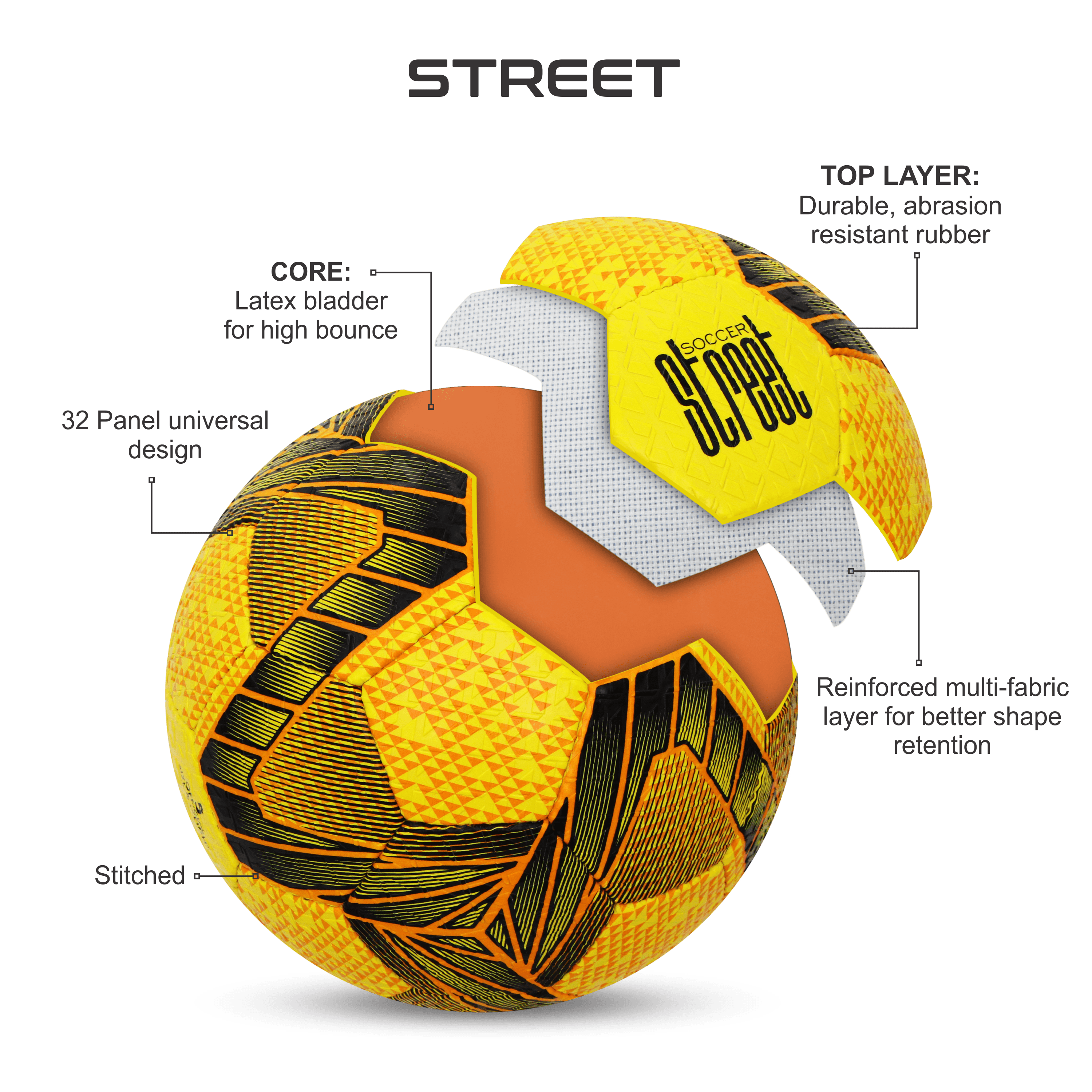 Nivia Street Football | KIBI Sports - KIBI SPORTS