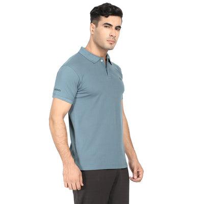 Kronos Cotton Polo All Seasons | Men's | Vintage Blue | KIBI Sports - KIBI SPORTS