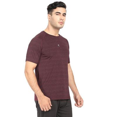 Kronos BRE-EAZY Workout TEE | Men's | Maroon | KIBI Sports - KIBI SPORTS