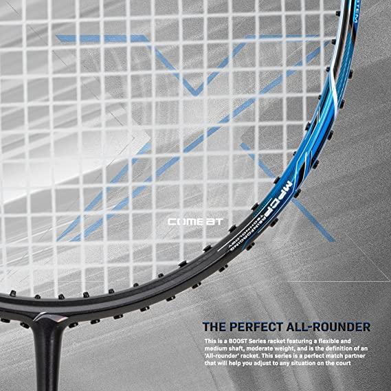 Li-Ning 3D Calibar X Combat Carbon Graphite Strung Racquets, 85 Grams, 30 Lbs String Tension and Free Full Cover | KIBI Sports - KIBI SPORTS