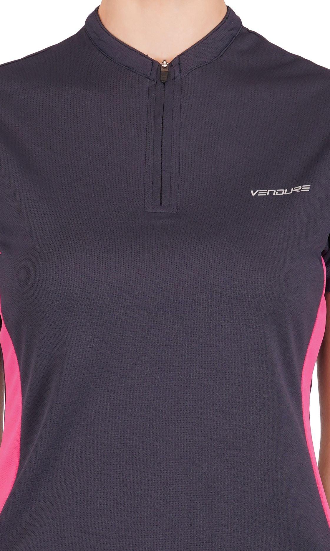 Vendure Sports COOLBlast Zip Up Sports T-Shirt | Women | KIBI Sports - KIBI SPORTS