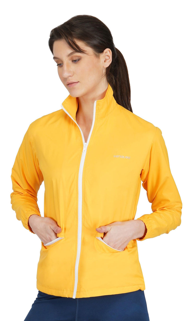 Vendure Sports Solid Sporty Jacket | Women | KIBI Sports - KIBI SPORTS