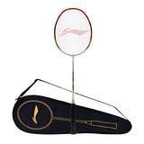 Li-Ning G-Force Extra Strong 9000 Carbon Fibre Badminton Racquet with Free Full Cover(35 LBS Ultra HIGH Tension) | KIBI Sports Li-Ning