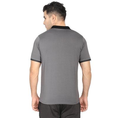 Kronos AIR Performance Polo | Men's | Dark Grey | KIBI Sports - KIBI SPORTS