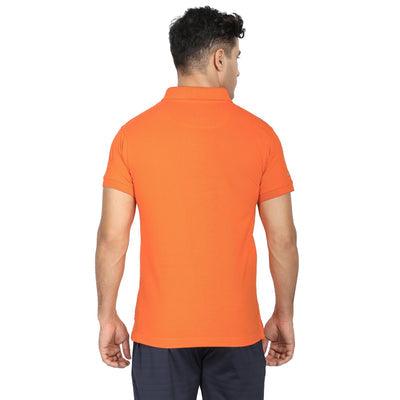 Kronos Cotton Polo All Seasons | Men's | Tangerine | KIBI Sports - KIBI SPORTS