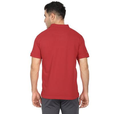 Kronos Cotton Polo All Seasons | Men's | Ferrari Red | KIBI Sports - KIBI SPORTS