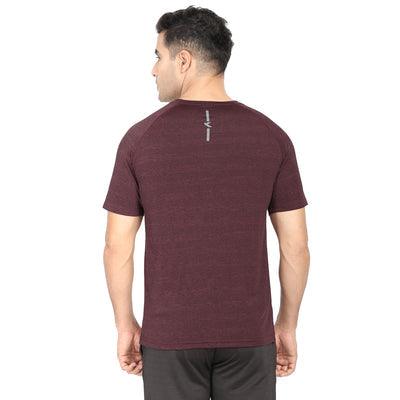 Kronos BRE-EAZY Workout TEE | Men's | Maroon | KIBI Sports - KIBI SPORTS