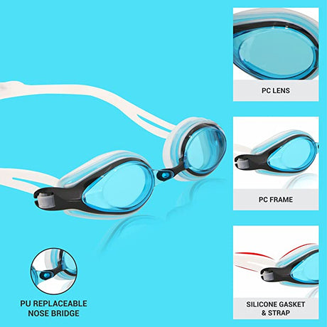 Nivia Oasis Swimming Goggles