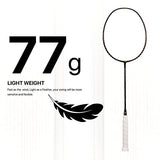 Li-Ning Wind Lite Stealth Carbon Fibre Strung Badminton Racket with Free Full Cover (Powered By Windstorm) | KIBI Sports Li-Ning