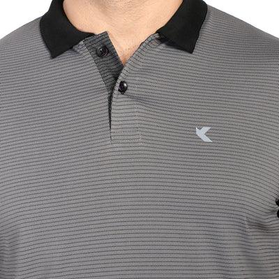 Kronos AIR Performance Polo | Men's | Dark Grey | KIBI Sports - KIBI SPORTS