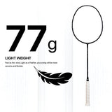 Li-Ning Wind Lite Stealth Carbon Fibre Strung Badminton Racket with Free Full Cover (Powered By Windstorm) | KIBI Sports Li-Ning
