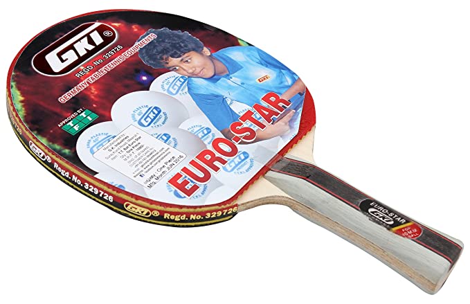 GKI Euro Star Table Tennis Racquet | KIBI Sports