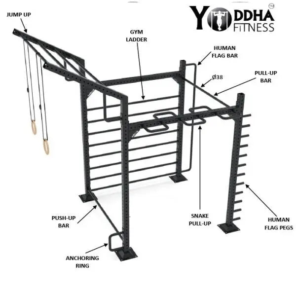 Yoddha Calisthenics Rack – Extreme 1  | KIBI Sports KIBI Sports