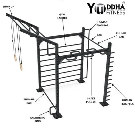 Yoddha Calisthenics Rack – Extreme 1  | KIBI Sports KIBI Sports