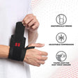 Nivia Cotton Thumb Wrist Support
