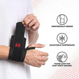Nivia Cotton Thumb Wrist Support