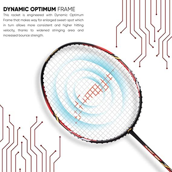 Li-Ning Turbo 99 Carbon Fibre Racket with Free Full Cover (84 Grams. 30 lbs. ) | KIBI Sports - KIBI SPORTS