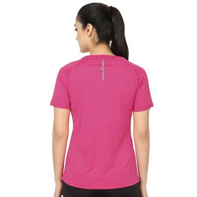 Kronos Raglan Barcode Ultima | Women's | Fuscia | KIBI Sports - KIBI SPORTS