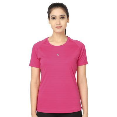 Kronos Raglan Barcode Ultima | Women's | Fuscia | KIBI Sports - KIBI SPORTS