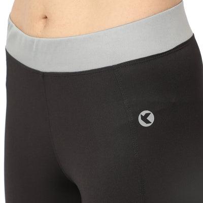 Kronos ULTRA-LITE Yoga Tights | Women's | Ash Grey | KIBI Sports - KIBI SPORTS