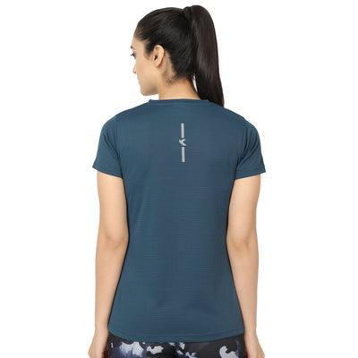 Kronos DRI-FIT Crew Neck Tee | Women's | Cobalt Blue | KIBI Sports - KIBI SPORTS