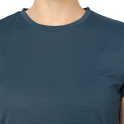 Kronos DRI-FIT Crew Neck Tee | Women's | Cobalt Blue | KIBI Sports - KIBI SPORTS
