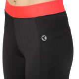 Kronos ULTRA-LITE Yoga Tights | Women's | Neon Orange | KIBI Sports - KIBI SPORTS