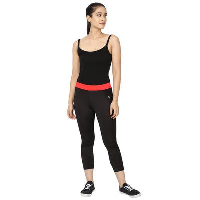 Kronos ULTRA-LITE Yoga Tights | Women's | Neon Orange | KIBI Sports - KIBI SPORTS