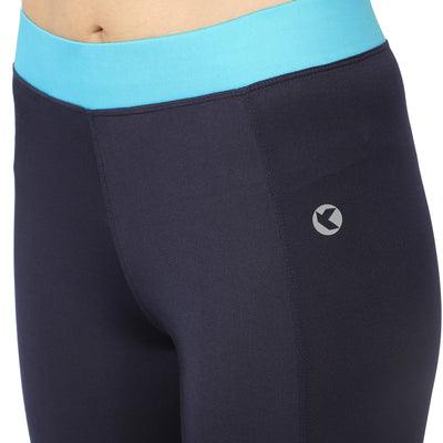 Kronos ULTRA-LITE Yoga Tights | Women's | Sky Blue | KIBI Sports - KIBI SPORTS