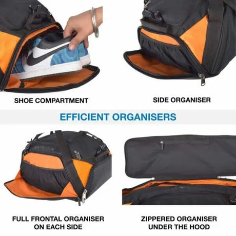 Batclaw 2 in 1- 45 litres Duffle and Motorcycle Tail Bag - KIBI SPORTS