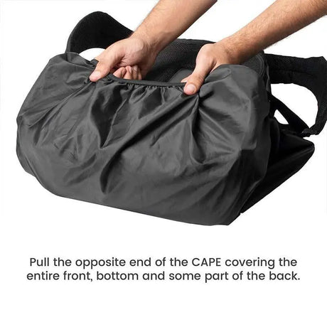 The COVID Cape – Virus Shield and Rain Cover of Backpack - KIBI SPORTS