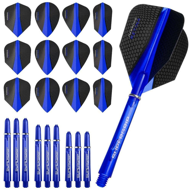 HARROWS Retina Dart Flights and Shafts Combo Kit - KIBI SPORTS
