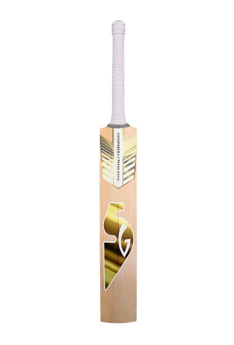 SG Sunny Gold® Finest English Willow grade 1 Cricket Bat (Leather Ball) - KIBI SPORTS