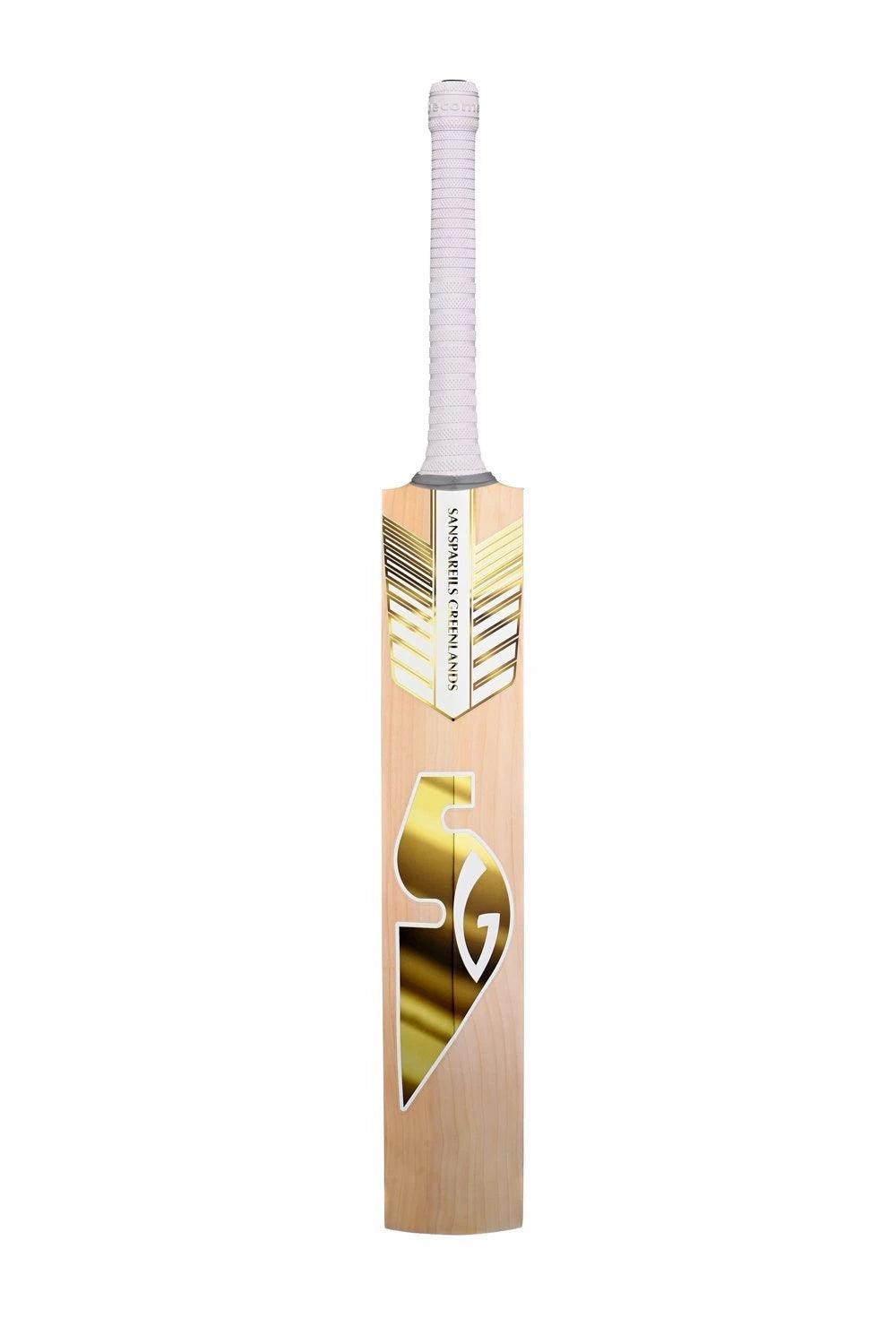 SG Sunny Gold® Finest English Willow grade 1 Cricket Bat (Leather Ball) - KIBI SPORTS